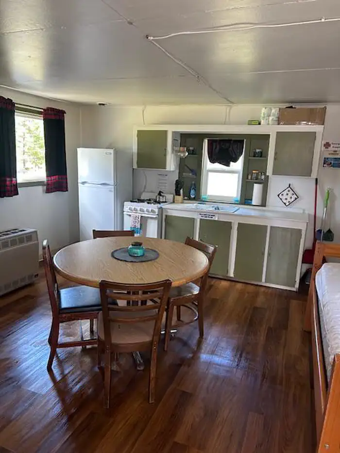 Tamarack Cabin — Iside the cabin