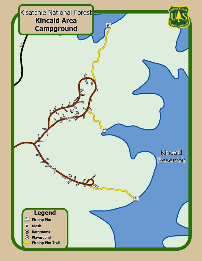 Kincaid Lake Campground — Campground Fishing Piers