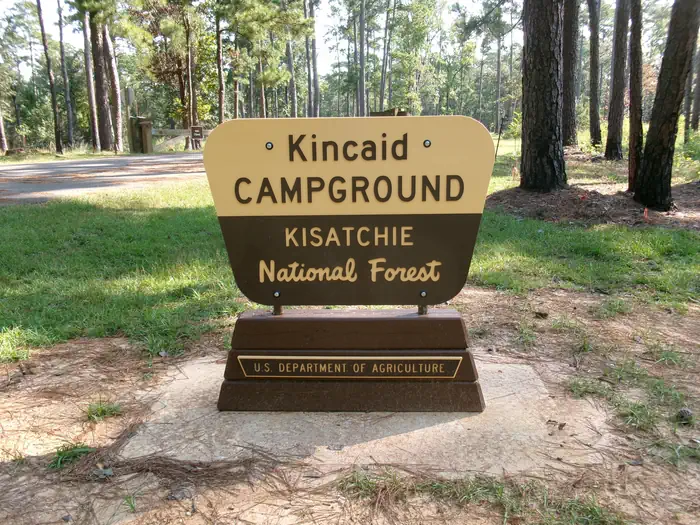 Kincaid Lake Campground — Campground Portal Sign