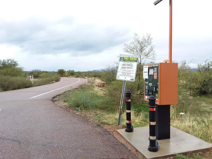 Schoolhouse Campground (AZ) — Schoolhouse Campground Self-pay Station