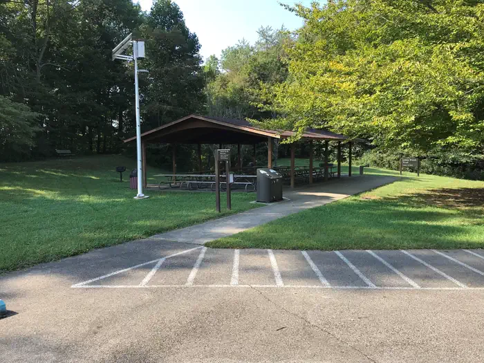 Paint Creek Dam Site — Little Pond Shelter