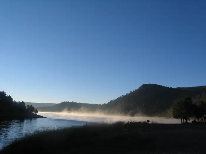 Juniper Campground (Quemado Lake) — Quemado Lake near Juniper Campground 2