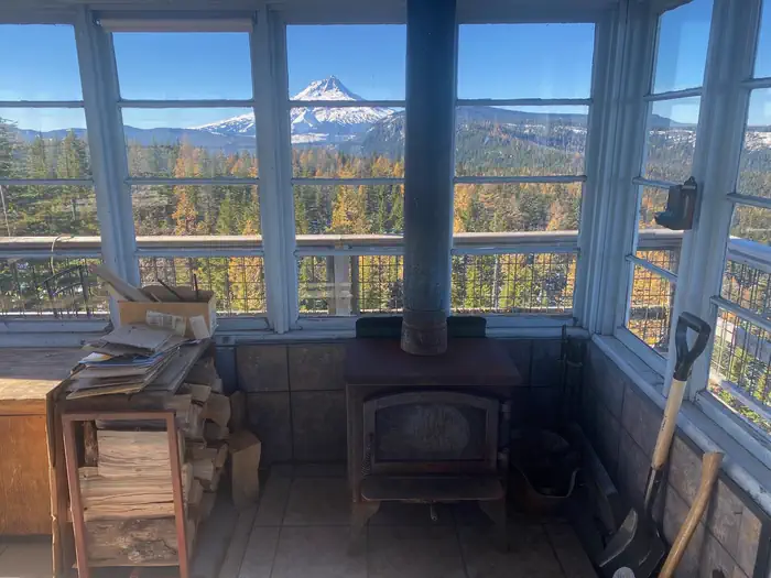 Flag Point Lookout  — Flag Point Stove