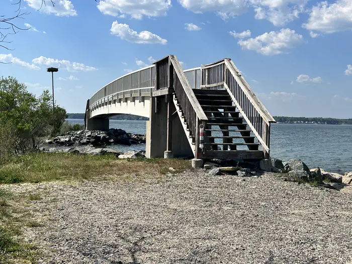 Pax River Hog Point Campgrounds — A photo of fishing bridge from Pax River Hog Point Campgrounds