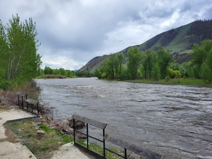 Tower Rock Campground — Fishing access to Salmon River