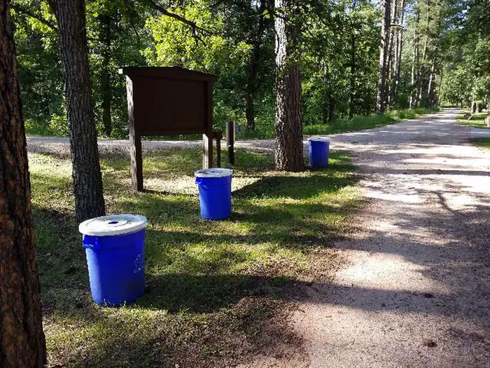 Grizzly Bear Campground — Recycling