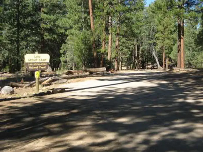 LOBO GROUP — Shade and the Lobo Group Campground Sign