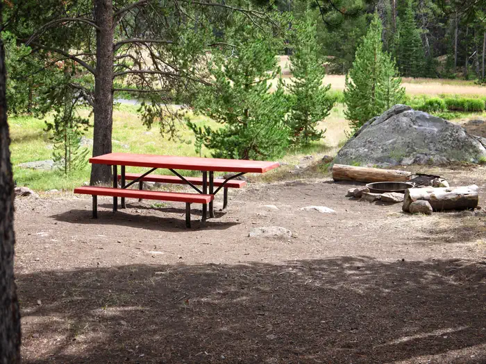 ISLAND PARK CAMPGROUND — Campsite in Island Park Campground