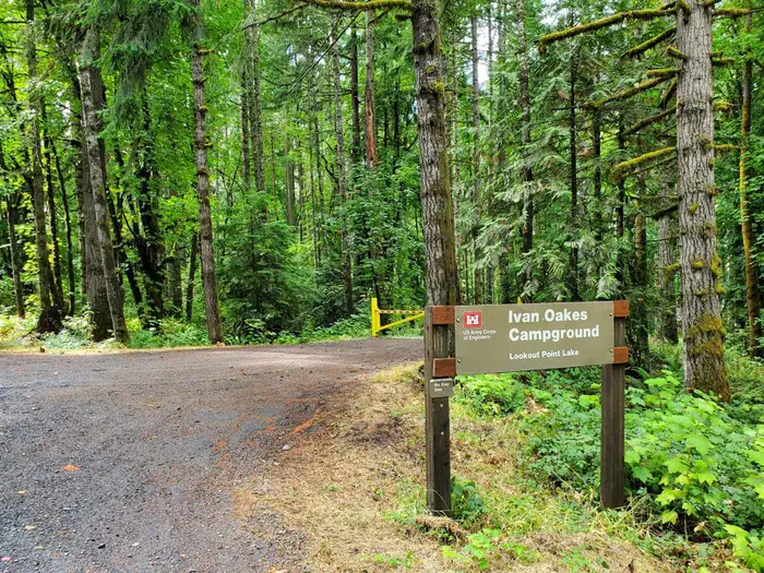 Ivan Oakes Campground — Ivan Oakes Campground entrance