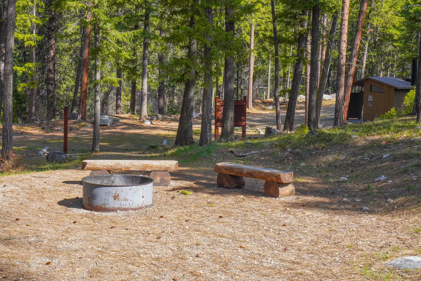 Three Sisters Group Site (MT) — Three Sisters Group Site Sitting Area