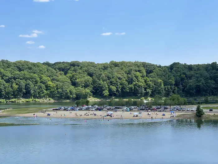 Crooked Creek Lake — Crooked Creek Lake Tunnelville Beach