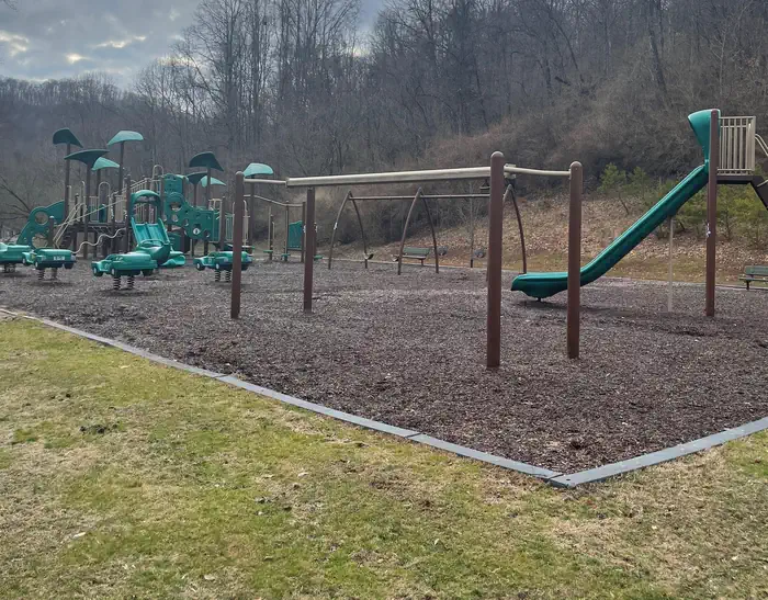 Riffle Run Campground — Playground located in the upper end of Riffle Run Campground
