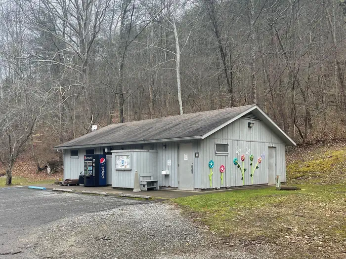 Riffle Run Campground — Riffle Run Campground Restroom