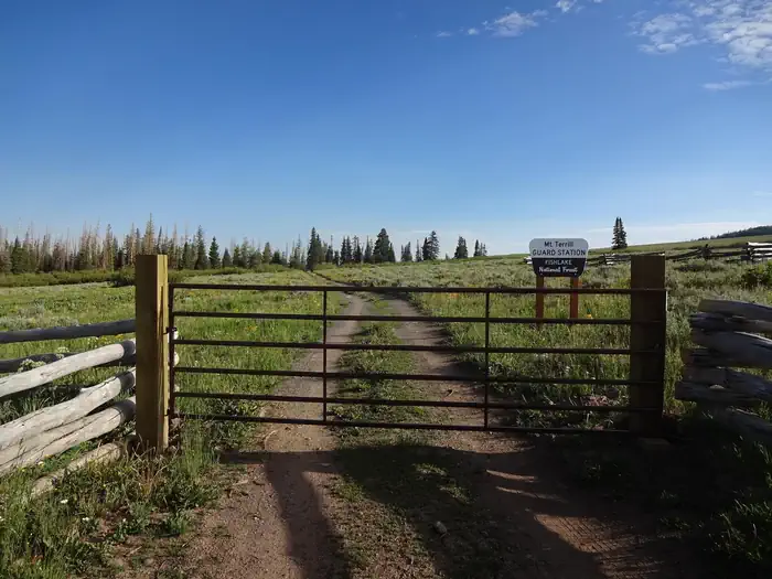 Mt Terrill Guard Station — Mt Terrill Entry Gate