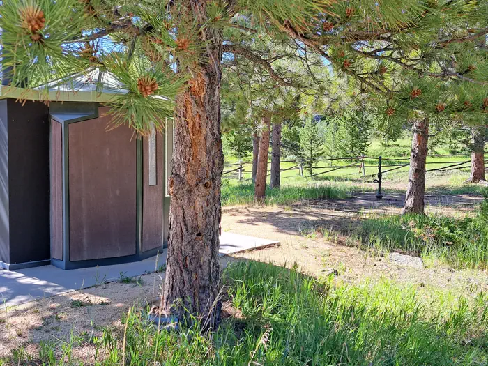 Friend Park Campground — West vault and well pump