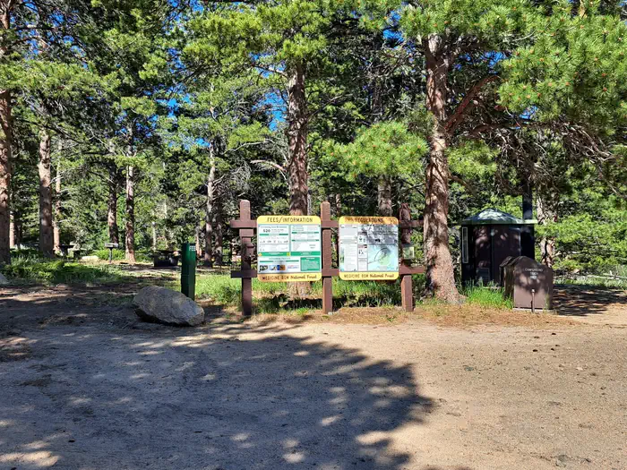 Friend Park Campground — Information and Service area