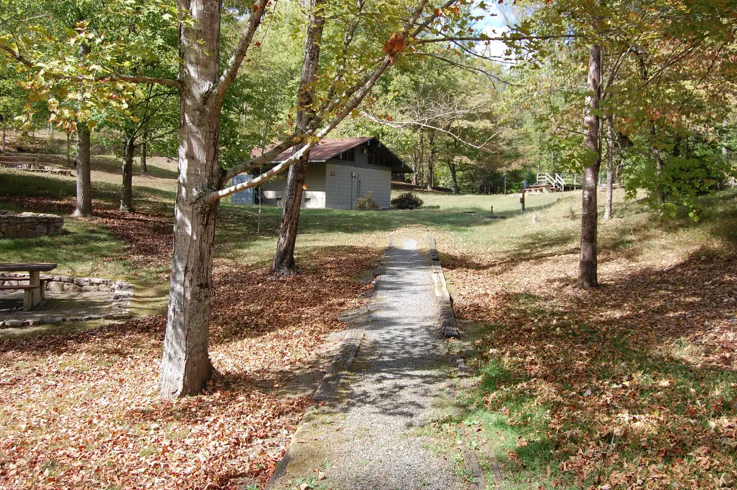 Rocky Bluff Campground — Bathroom