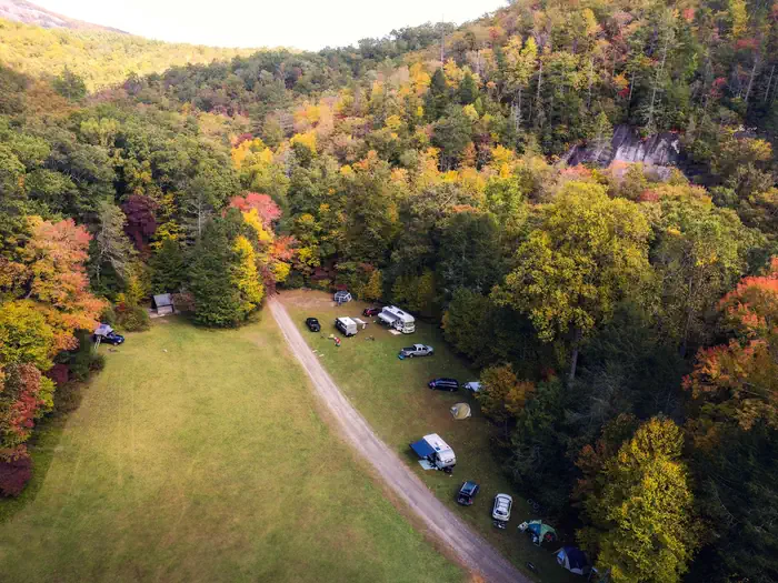 COVE CREEK UPPER GROUP CAMP — Lower Cove Creek