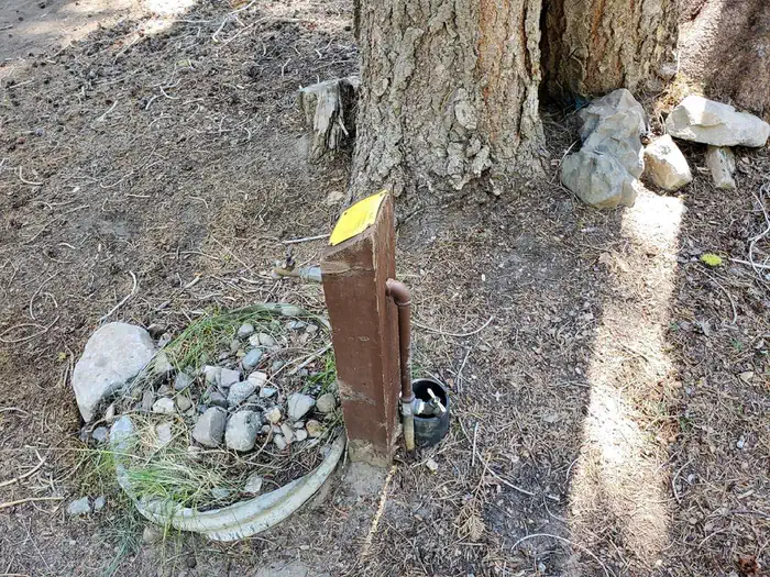 WHITEHORSE CAMPGROUND — Campground is equipt with several water spigots.