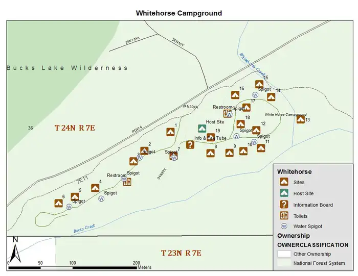 Whitehorse Campground - Bucks Lake Recreation Area
