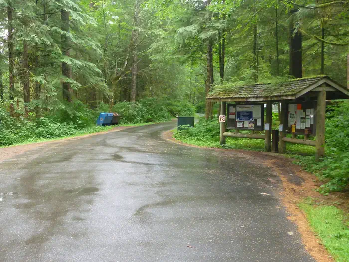 Last Chance Campground — Entrance to Last Chance Campground