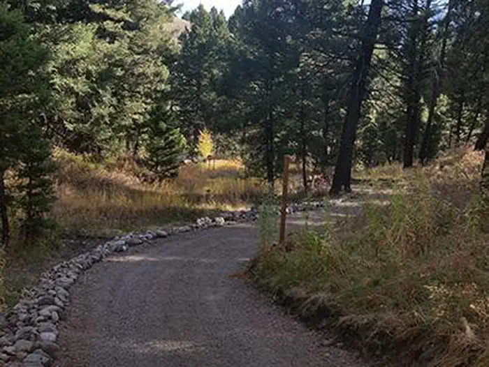 Stoddard Creek Campground — OHV trail Into Group Area