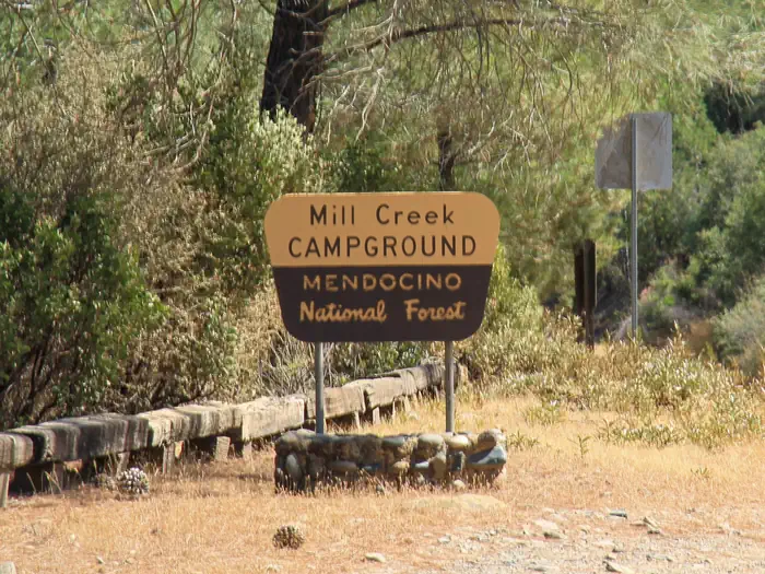 Mill Creek - Mendocino National Forest — Mill Creek Campground, Mendocino National Forest