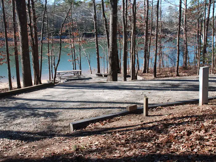 TWIN LAKES (SC) — A LAKE FRONT CAMPSITE AT TWIN LAKES