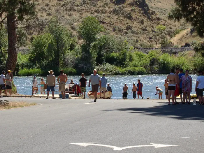 Big Pines — Big Pines Boat launch