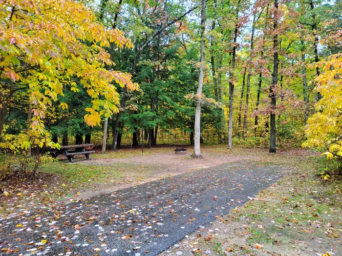 SAND LAKE CAMPGROUND — Campsite 1