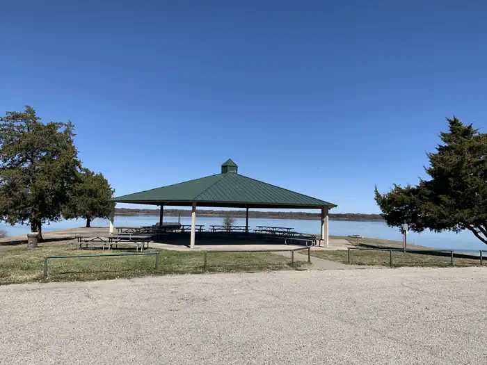 LIBERTY HILL (Navarro Mills Lake) — Liberty Hill Group Shelter