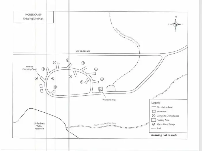 Horse Campground — Horse Campground Map