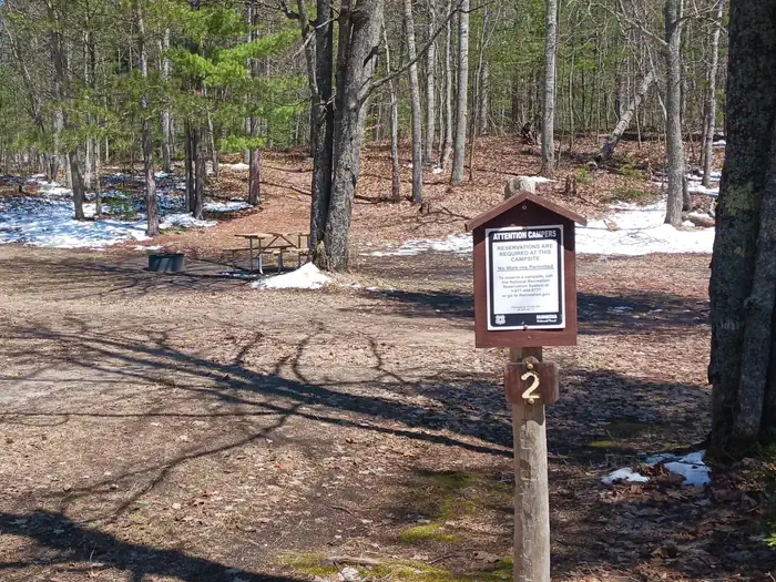 Mowe Lake Campsites — Mowe Lake Site 2
