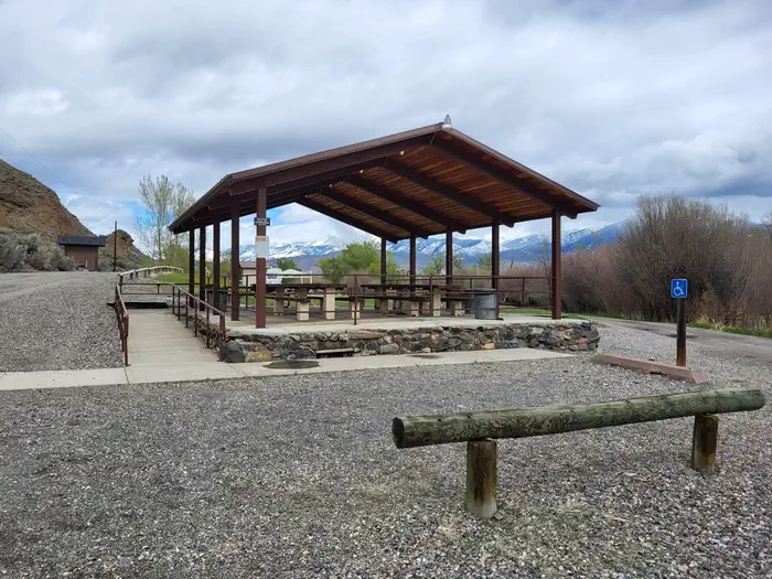 Morgan Bar Campground — Pavilion