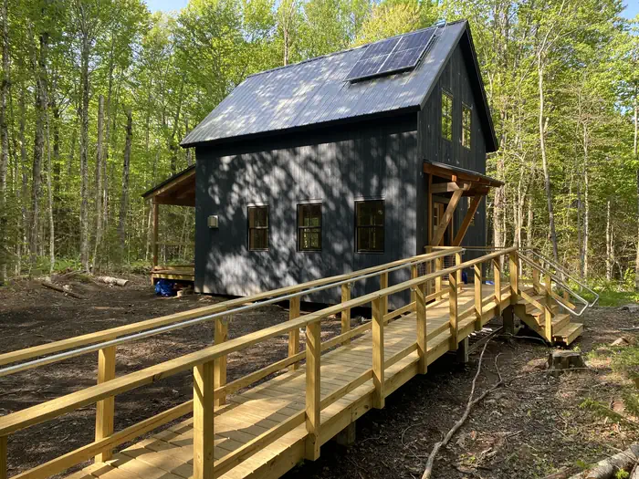 Grout Pond Campground — A photo of facility Grout Pond Campground with Lean To / Shelter