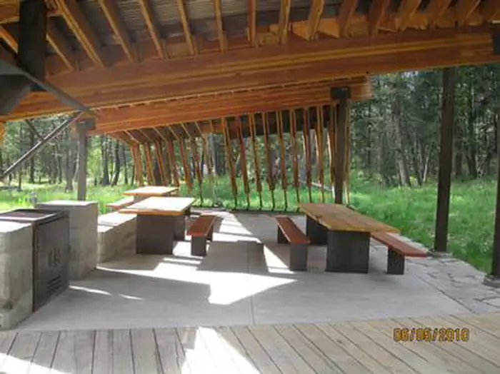 PINE CREEK CAMPGROUND — Pine Creek Campground Pavilion