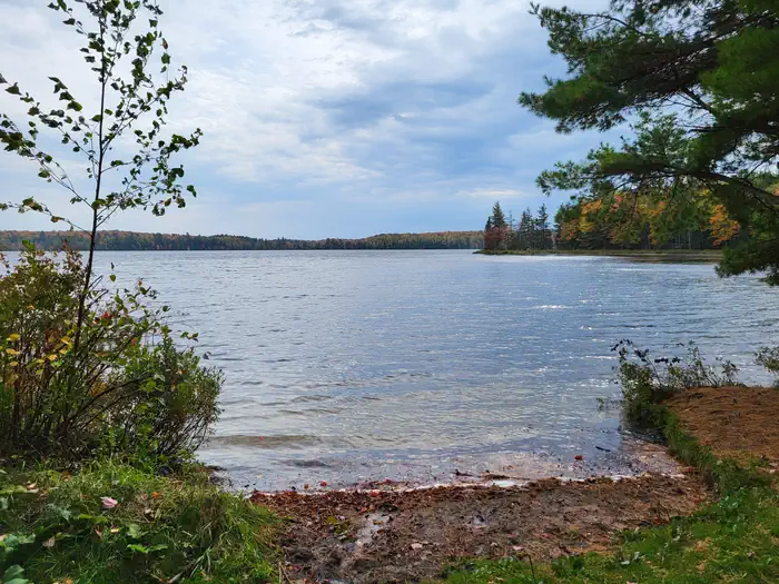 Triangle Lake Campsites — Triangle Lake Site 2 Lake View