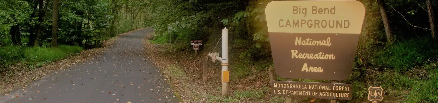 BIG BEND (WV) — Site Sign