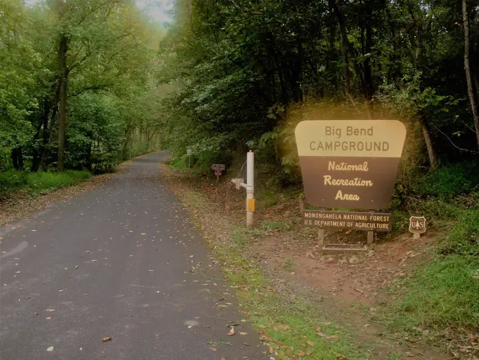 BIG BEND (WV) — Site Sign