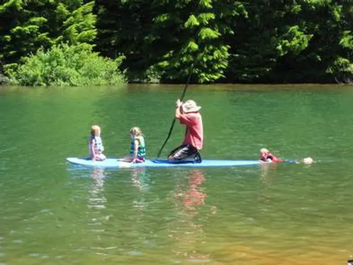 Hoodview Campground (Timothy Lake, OR) — SUP on Timothy Lake