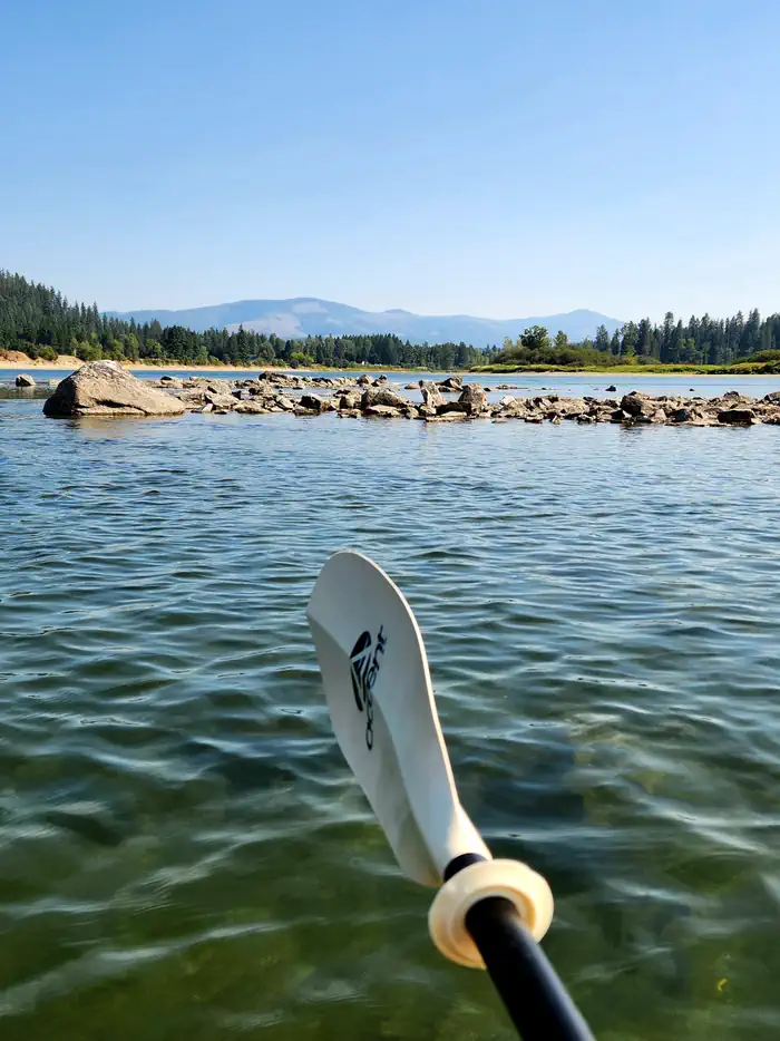 PIONEER PARK — Pend Oreille River at Pioneer Park Campground
