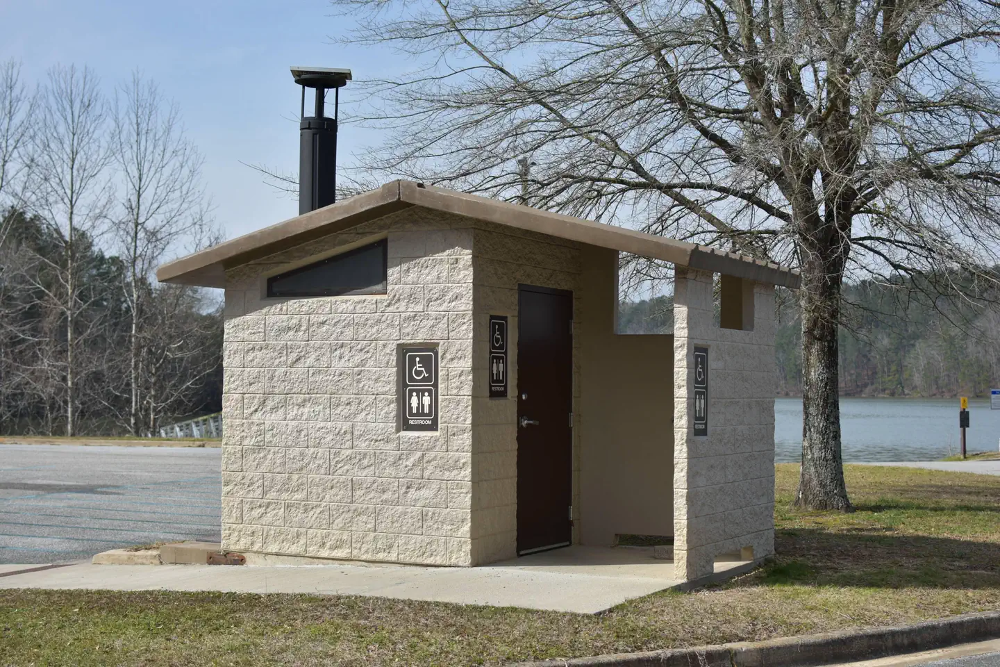 CLEAR CREEK (AL) — Clear Creek Public Boat Ramp Restroom
