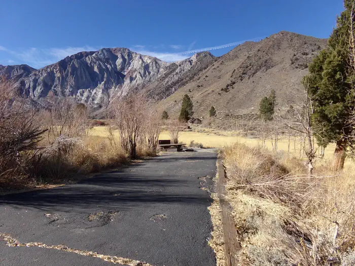 CONVICT LAKE CAMPGROUND — Convict Lake Campground campsite