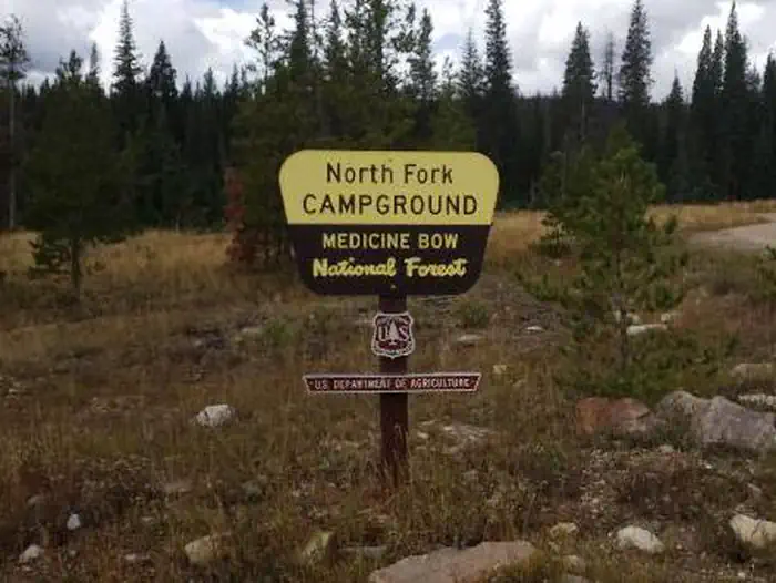 NORTH FORK (WY) — North Fork CG entry
