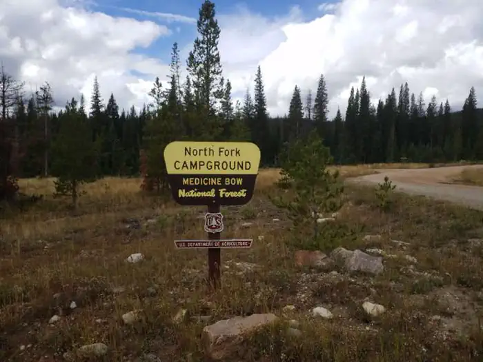 NORTH FORK (WY) — NORTH FORK ENTRANCE SIGN