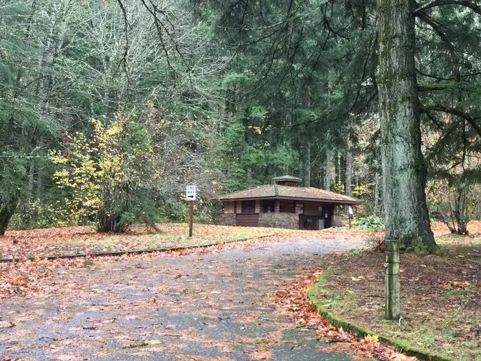 WYETH CAMPGROUND — Wyeth restroom