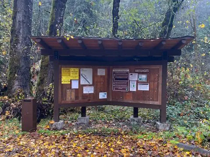 Cedar Grove Campground — Kiosk