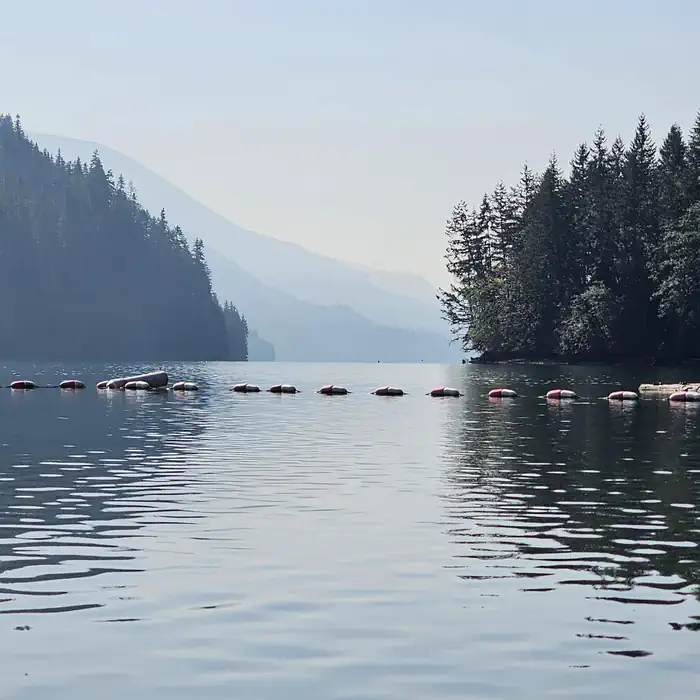 Swift Creek Campground — Additional view of Baker Lake