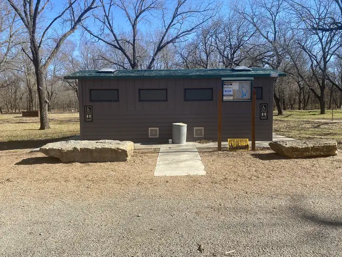 Sandy Park — Flush Toilets and Showers 