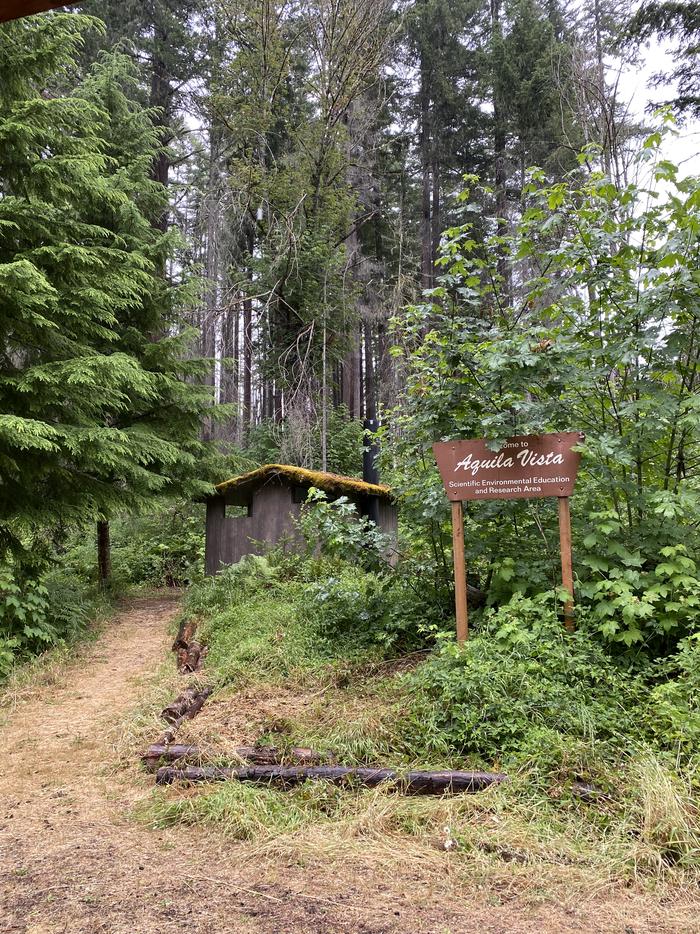 Aquila Vista Recreation Site — Vault toilet